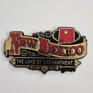 New Mexico State Souvenir Fridge Magnet "Land of Enchantment" USA Travel